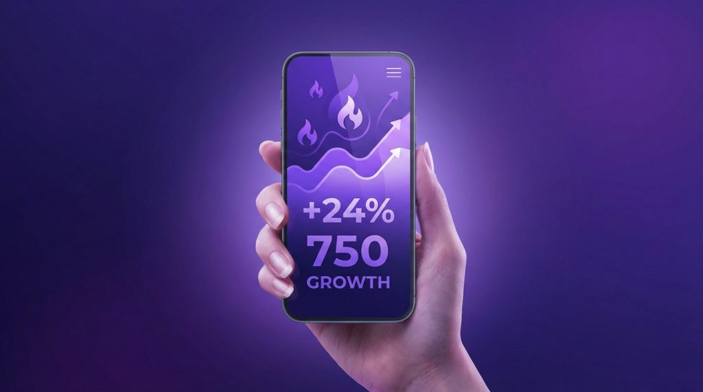 Illustration of Snapchat score increase strategies with colorful graphics