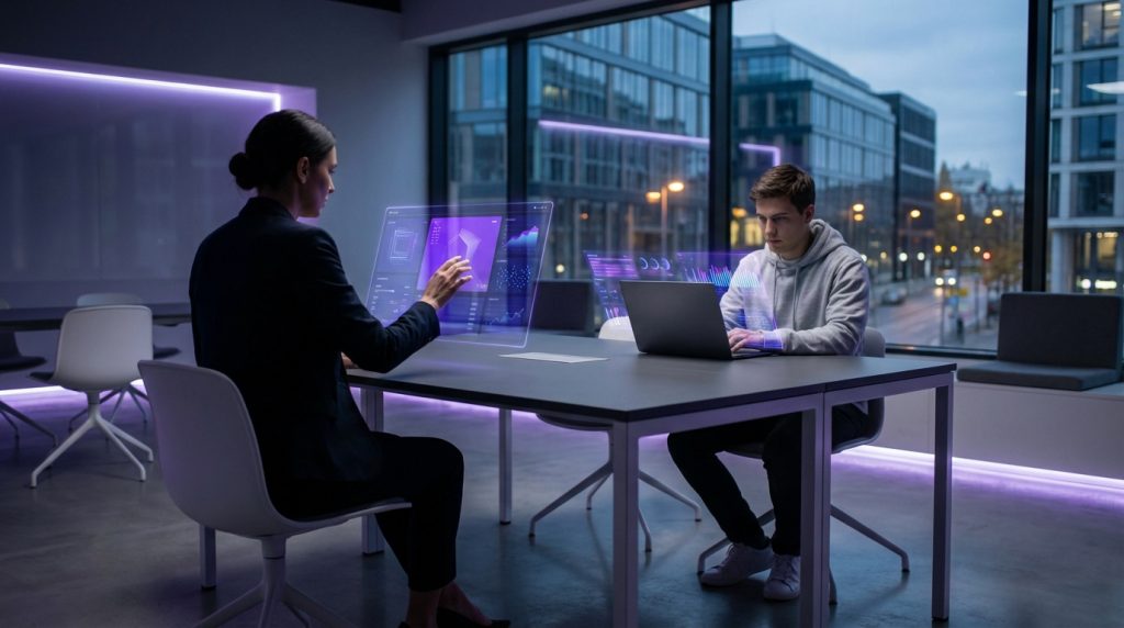 Environnement numérique de travail à Nice avec outils digitaux et collaboration