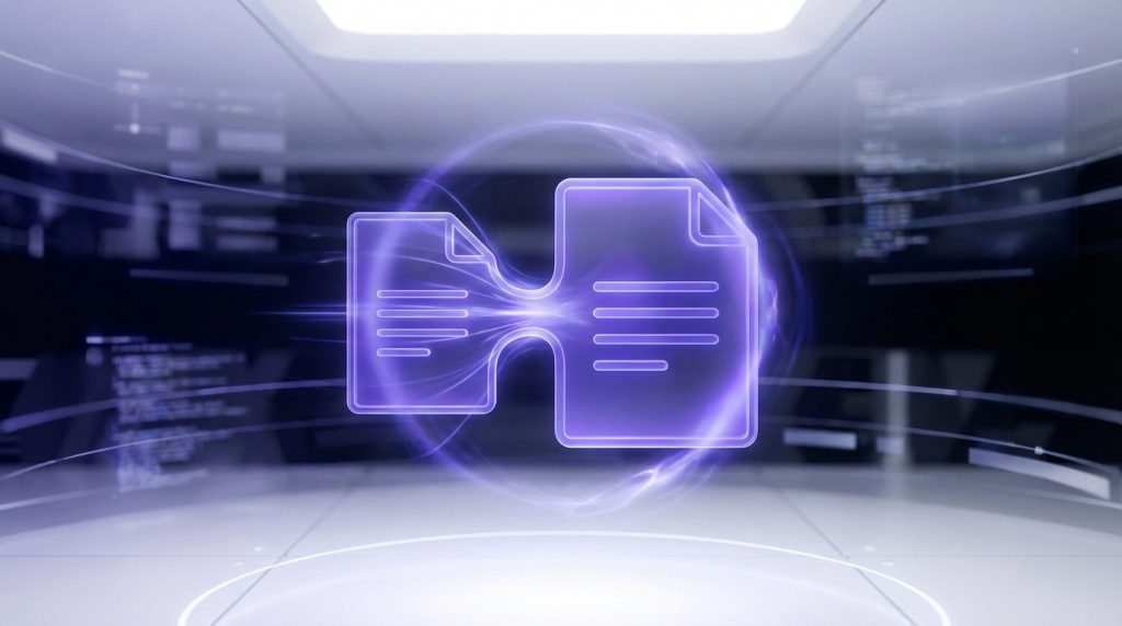 Utilisation d'iLovePDF pour fusionner des fichiers PDF en un seul document avec une interface intuitive.