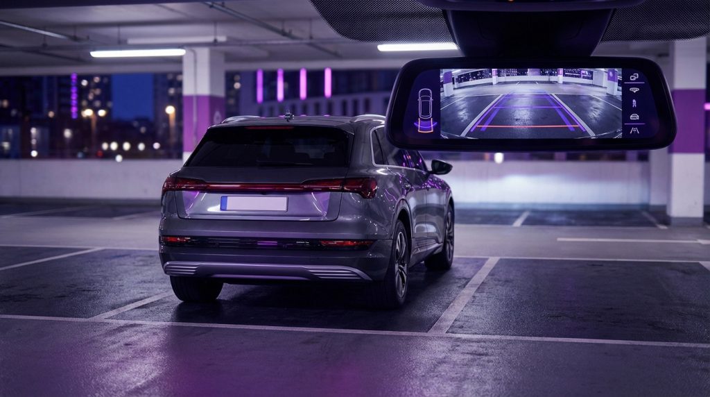 Caméra de recul sans fil avec vision nocturne IP68 pour sécurité routière
