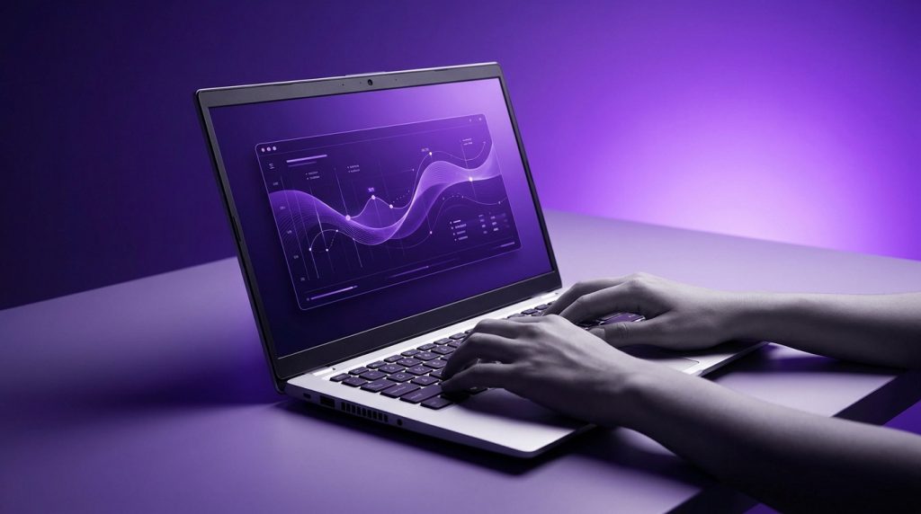 Asus Vivobook 14 S1404VA-JAL999W laptop showcasing its sleek design and robust build for productivity