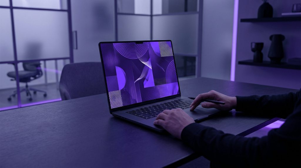 Dell 16 Plus laptop showcasing its sleek design and 2.5K display for creators