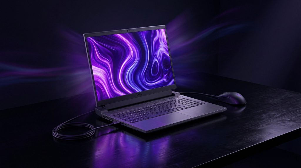 Dell G15 5530 gaming laptop with Intel i7 and RTX 4060 showcasing powerful performance