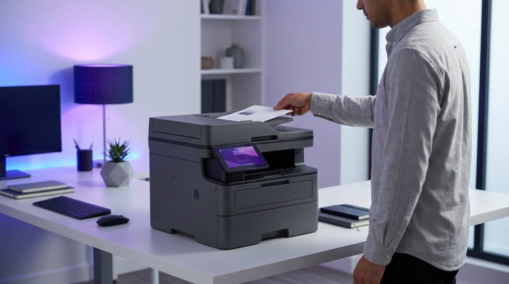 Brother DCP-L2620DW multifonction imprimante laser compacte pour télétravail