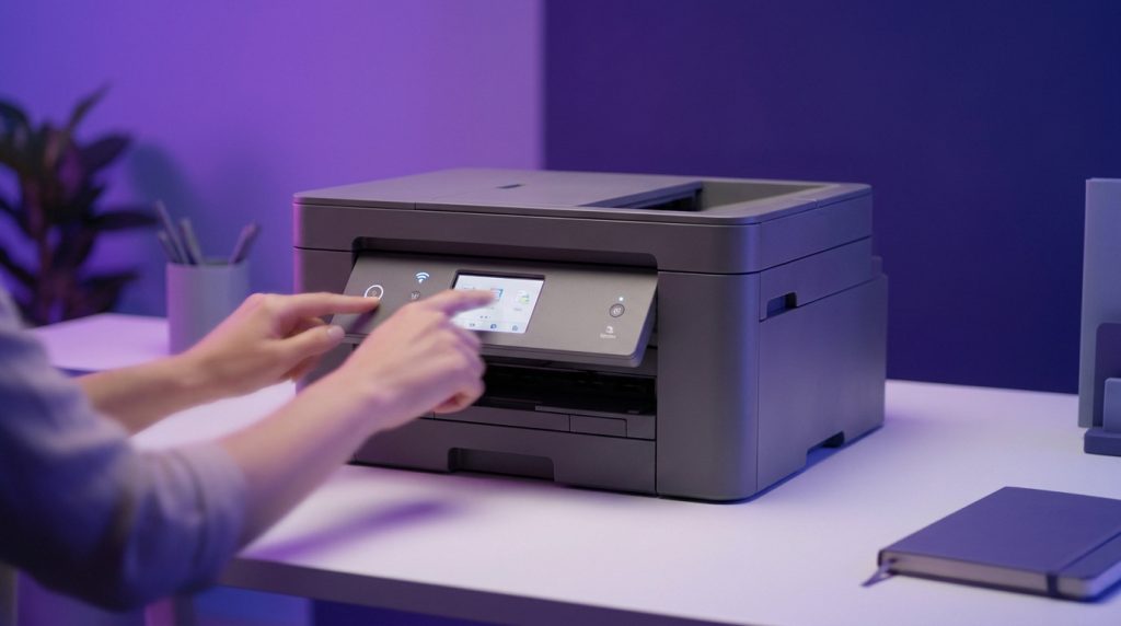Brother DCP-J1050DW multifonction imprimante compacte avec Wi-Fi et impression recto-verso