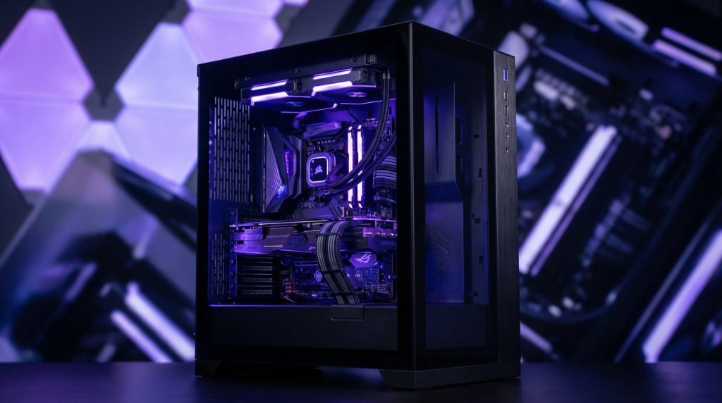 PC gamer sur mesure d'Infomax Paris avec composants certifiés pour performance optimale