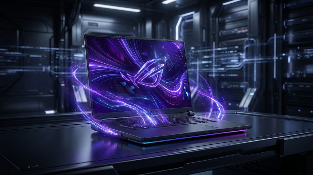 Asus ROG Strix G16 gaming laptop with Intel Core i9-16900HX and RTX 5080
