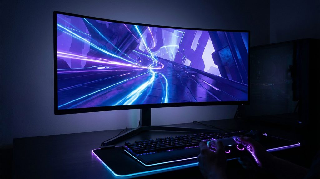Samsung Odyssey G5 OLED 27 pouces avec technologie QD-OLED pour gaming