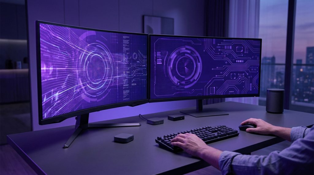 Koorui gaming and office monitors showcasing high refresh rates and QHD resolution